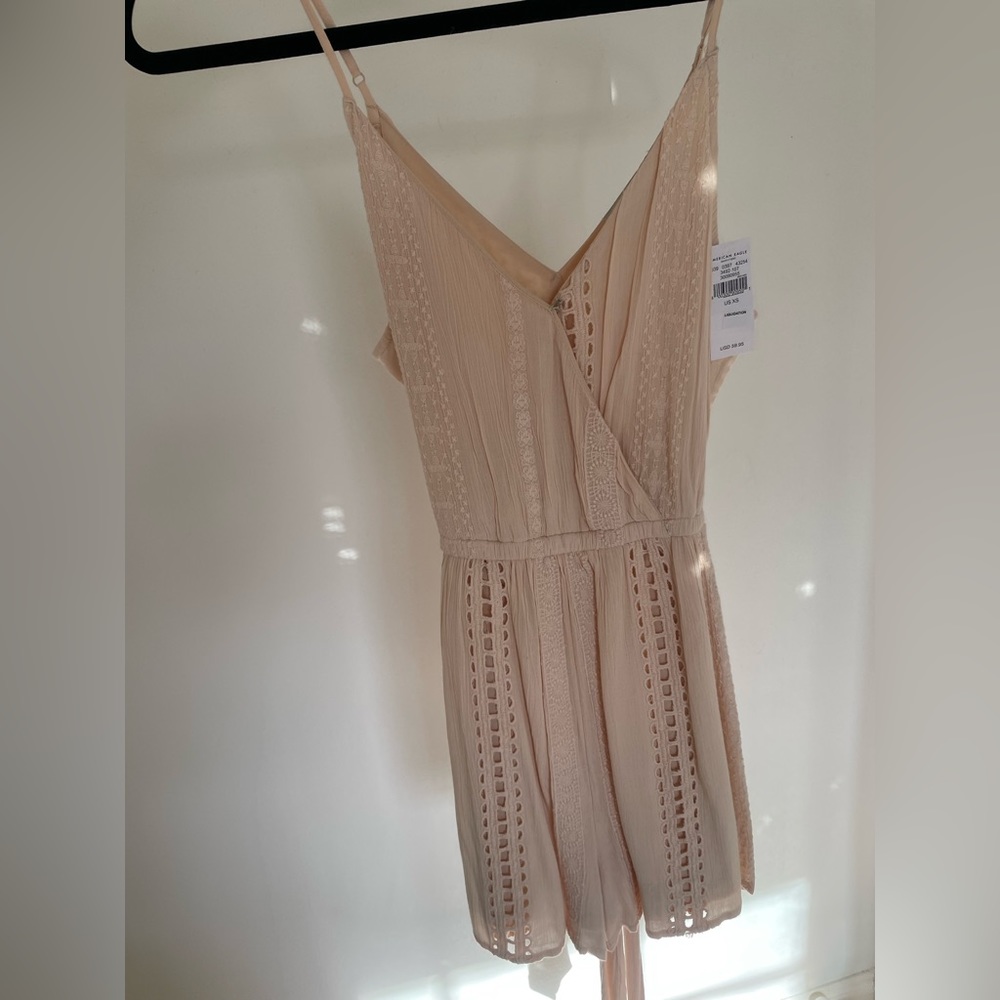 American Eagle Blush Romper XS NWT